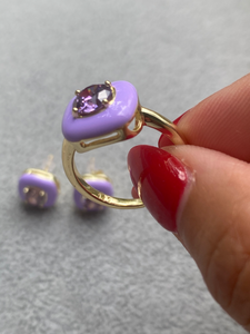 Lilac Diamant Ring