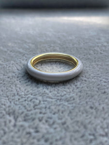 White Kauwela Ring